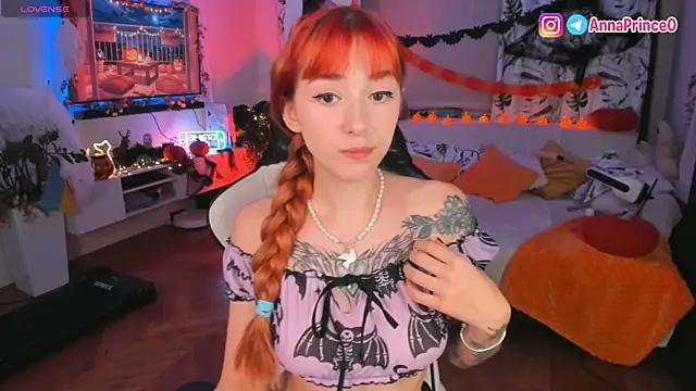 Anna Prince online show from October 22, 3:55 am