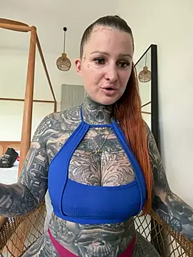 Inked lorena online show from February 1, 8:46 am