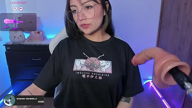 Snapshot of Hannya_moon chatting on October 7, 5:28 pm Hannya moon online show from October 7, 5:28 pm