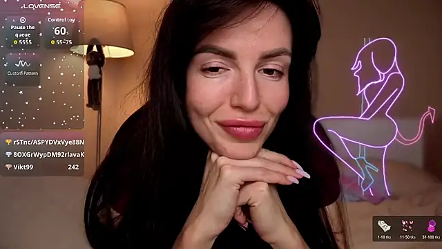 Your sexy devil online show from October 27, 7:30 pm