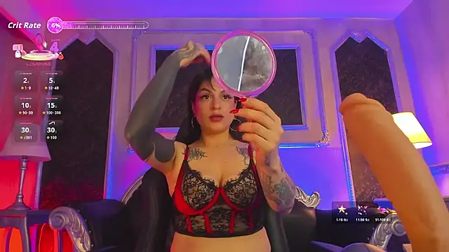 MeganDraco  online show from February 23, 1:10 pm