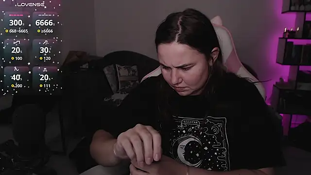 SexyWitch 666 online show from October 1, 8:19 am