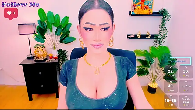 TwittyGIRL giFTED exotic online show from October 26, 6:03 pm