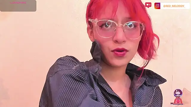 Snapshot of RedMeloddy chatting on September 9, 7:46 pm RedMeloddy online show from September 9, 7:46 pm