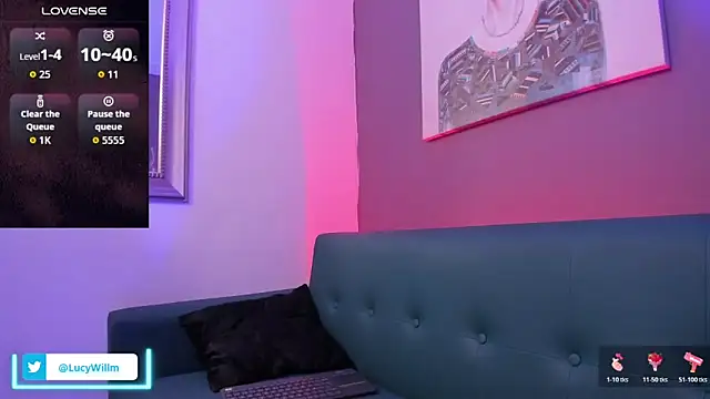 Lucy Williiams online show from February 6, 7:39 pm