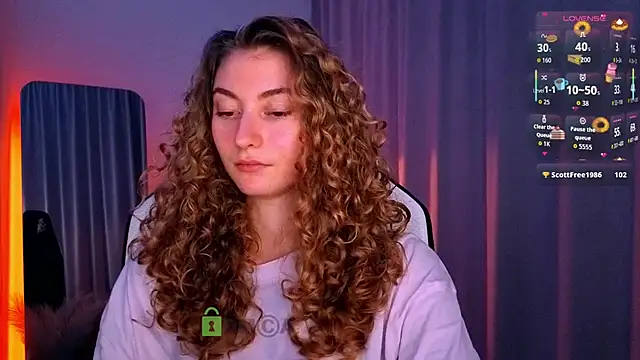 lady curls online show from October 25, 10:38 pm