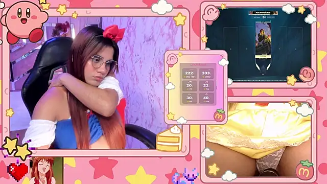 Sara-Hill online show from October 2, 8:58 pm