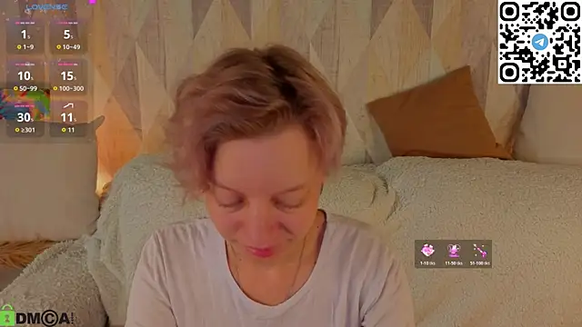 Michelle Blond online show from August 3, 1:09 am