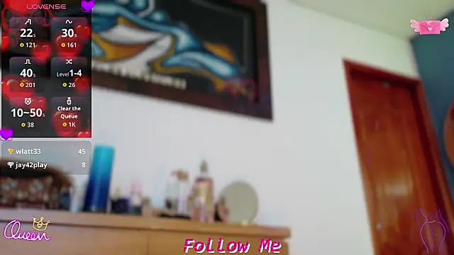 QueenYsuRey online show from July 10, 4:07 pm