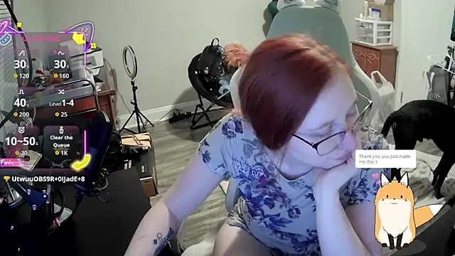 Snapshot of LilyFoxxx chatting on September 12, 3:18 am LilyFoxxx online show from September 12, 3:18 am