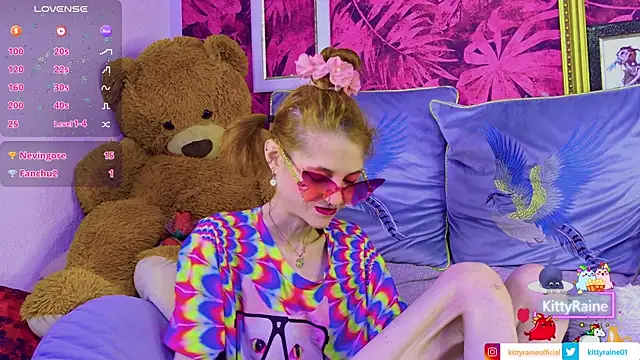 KittyRaine online show from July 8, 1:13 pm