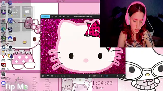 Mini Lady1 online show from June 27, 4:24 pm