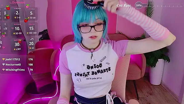 CoralineYoung online show from July 13, 2:18 pm