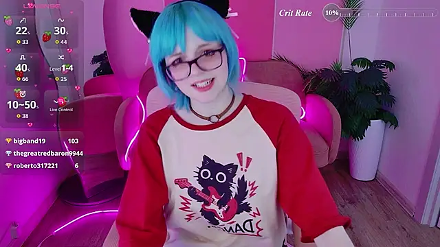 CoralineYoung online show from July 10, 12:27 pm