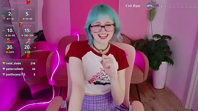 CoralineYoung online show from July 24, 10:24 am