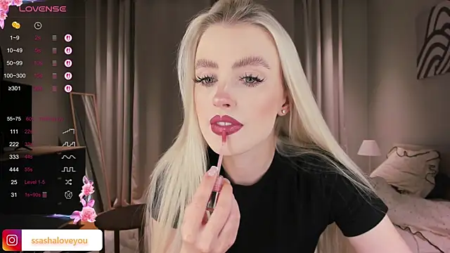 sashaloveyou online show from November 14, 11:16 pm