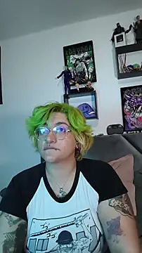 XxGreenGoodxX online show from January 12, 10:15 pm