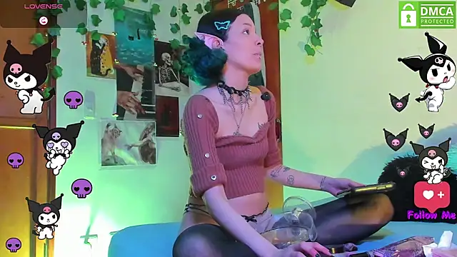 Bluedarkelf888 online show from June 27, 12:34 am
