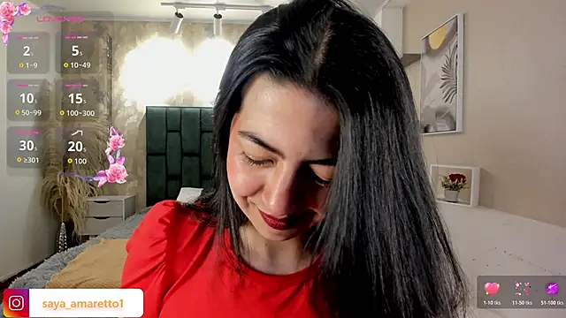 Saya Amaretto1 online show from March 12, 10:56 pm