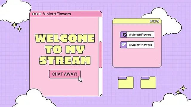 violetttflowers online show from March 21, 5:07 pm