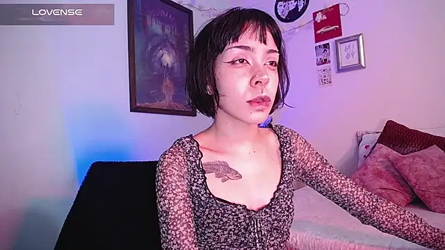 dark  nymph online show from July 7, 7:27 pm