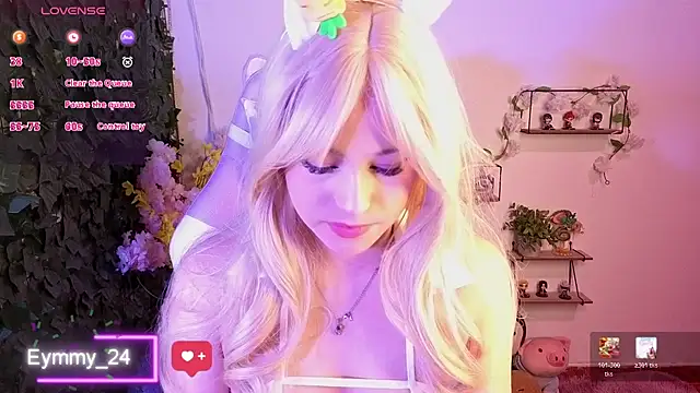 Eymmy 24 online show from May 2, 1:42 am