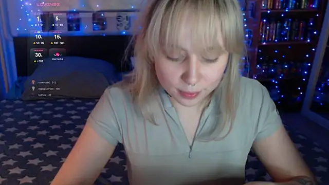 s1lvercherub online show from June 5, 6:47 pm