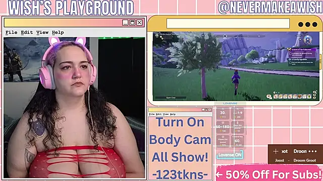 nevermakeawish online show from April 28, 9:57 am