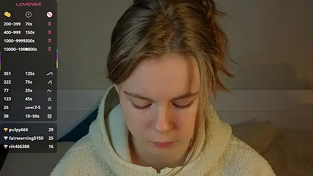 JulietteRain online show from January 17, 6:48 pm