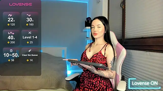 SelinaStorm online show from November 11, 1:34 am