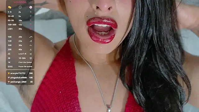 sweet Elizabeth online show from January 14, 2:33 pm