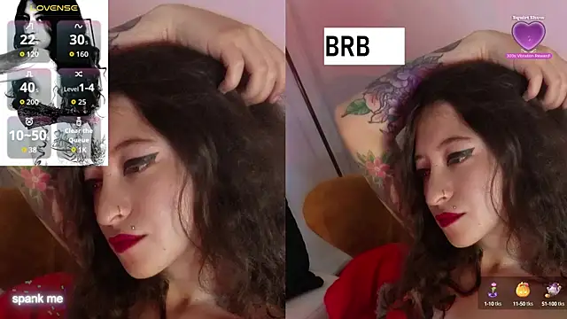 Roshhell1 online show from October 10, 8:08 am