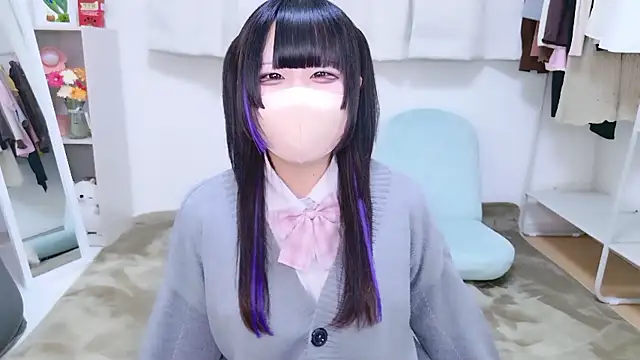 Snapshot of Nano_chan_ chatting on October 13, 7:22 am Nano chan  online show from October 13, 7:22 am
