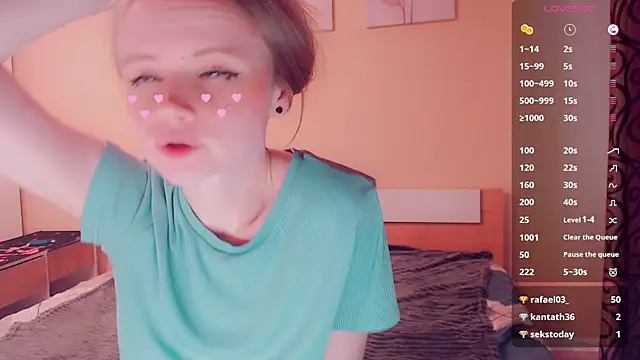 AliceNya cute online show from August 8, 4:42 am