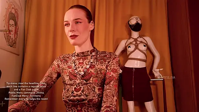 Giantess Eva online show from October 22, 5:07 pm