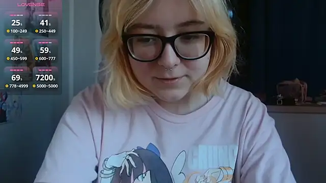 Snapshot of LolaWEI chatting on October 9, 7:23 am LolaWEI online show from October 9, 7:23 am