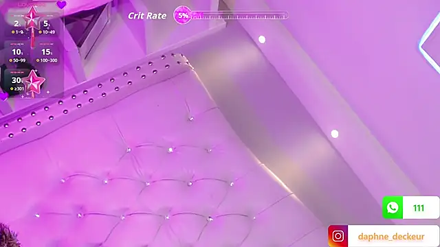 Daphnne XXX online show from October 31, 8:02 pm