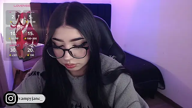VamppyJane online show from January 9, 2:16 am