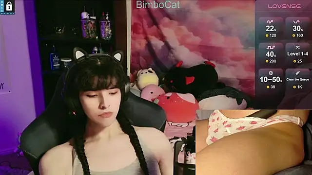 BimboCat online show from November 15, 3:40 am