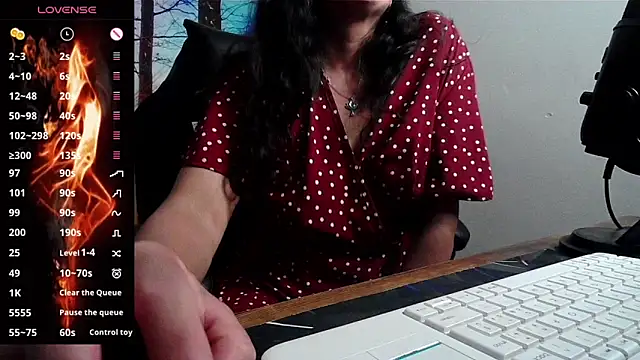 Whisperingfire online show from June 12, 8:17 pm