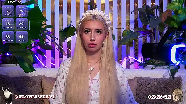 FlowweerGirl online show from February 19, 8:40 pm