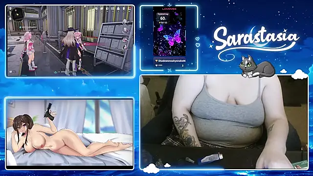 Sarastasia417 online show from June 22, 3:25 am