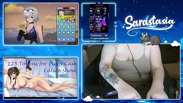 Sarastasia417 online show from June 29, 10:15 am