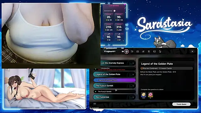 Sarastasia417 online show from July 18, 5:44 am