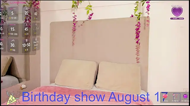 chloe peach  online show from July 24, 1:20 pm