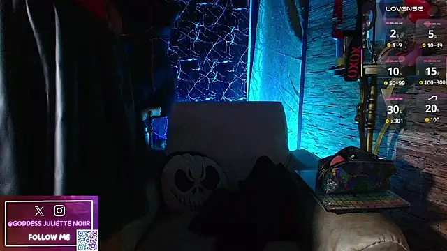 GoddessJulietteNoiir online show from July 30, 11:22 am