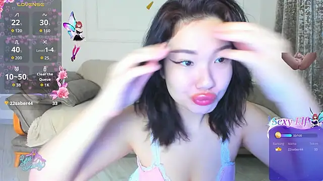 sexaxion lee online show from March 7, 9:00 pm