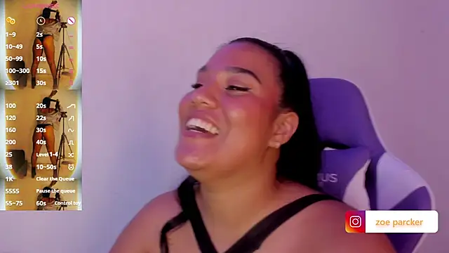 ZoeParcker online show from February 26, 12:20 am