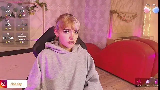 Cloee tay1 online show from July 31, 11:22 am