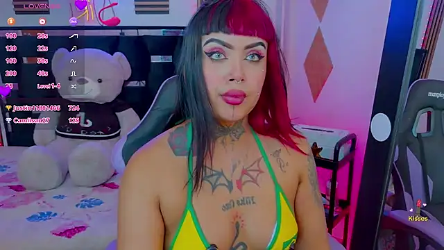 LauriInk1 online show from July 24, 2:09 am